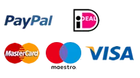 iDeal, Paypal, Credit card